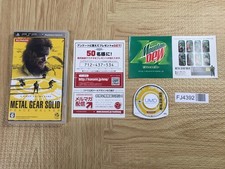 FJ4392 Metal Gear Solid Peace Walker confezione premium SONY PSP Giappone