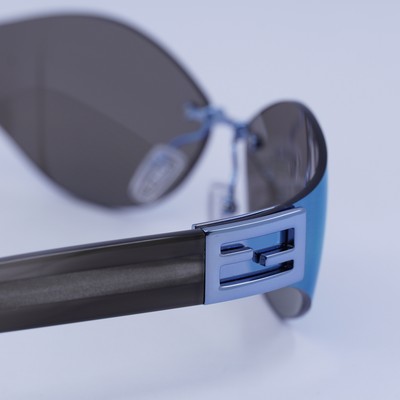 Fendi FE40159U 84C Matte Black/Grey 74-14-115 Sunglasses New  display picture 2