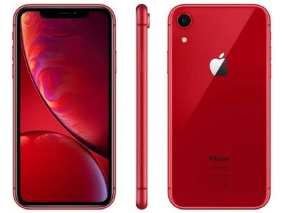 Apple iPhone XR (A1984) (Unlocked) 6.1'' Liquid Retina HD Display 128GB Red