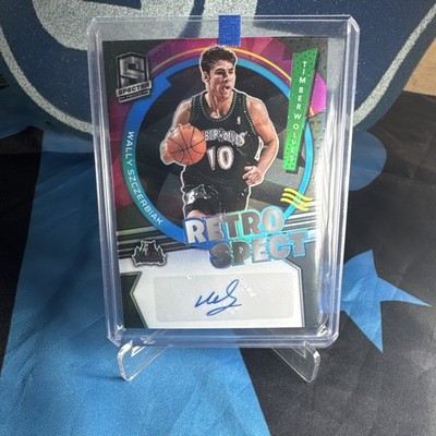 2021-22 Panini Spectra - Retrospect Autographs Wally Szczerbiak #RSA-WSZ /99 