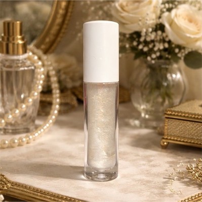 old Money Lip Gloss - Clear Shade, Shimmer Effect, Glossy 