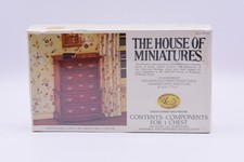 Vintage La casa delle miniature casa delle bambole Chippendale baule sul petto