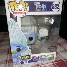 Funko Pop! Vinyl: Trolls - Guy Diamond with Tiny Diamond (Diamond Glitter) #882