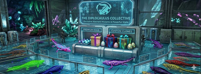 Diplocaulus Clone & Eggs Ark Survival Ascended Official PVE