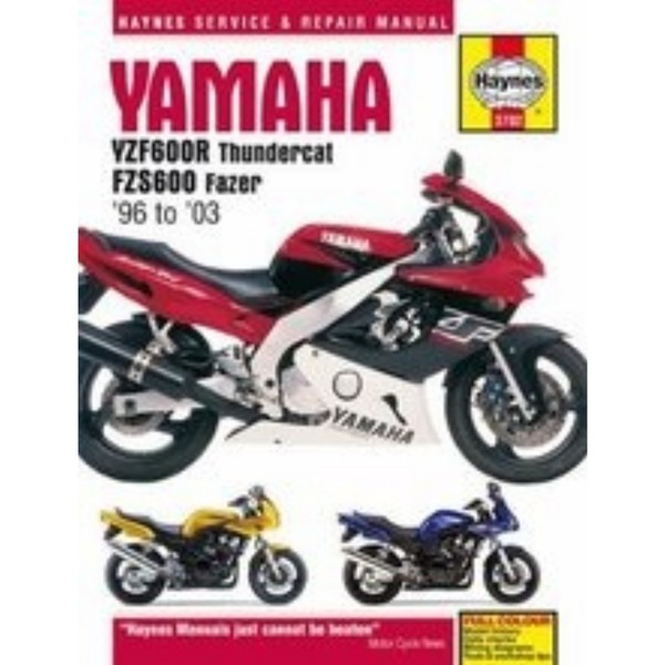 Yamaha YZF600R Thundercat, FZS600 Fazer (1996-2003) Reparaturanleitung Haynes-image