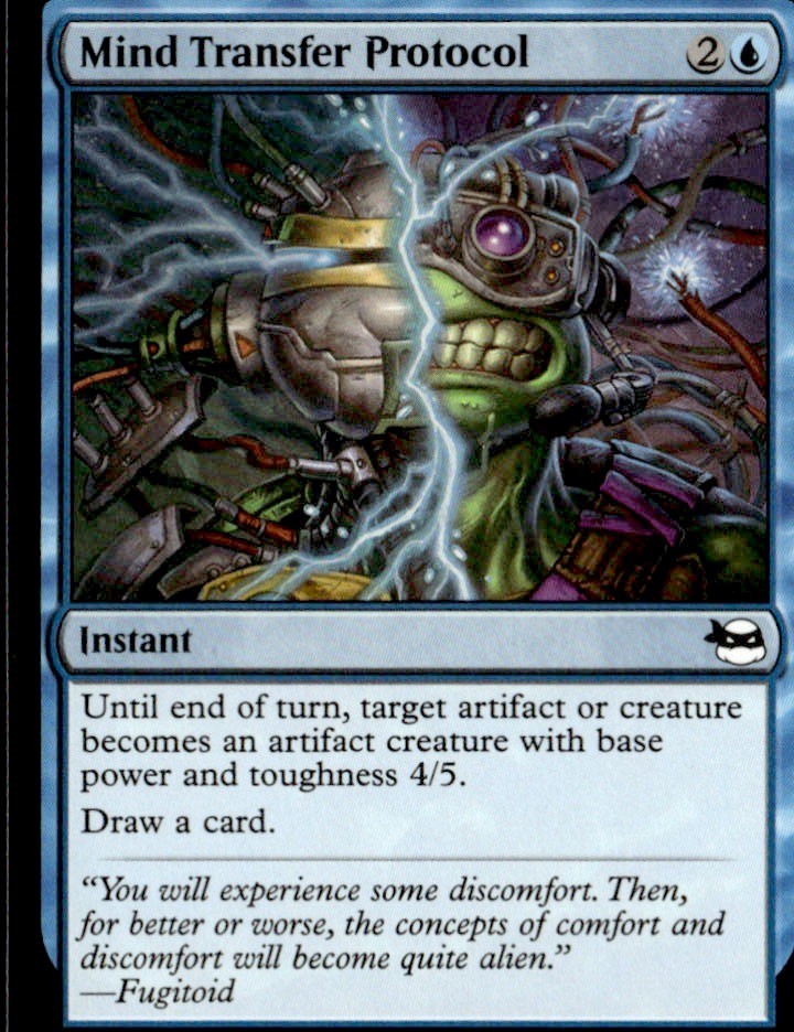 Teenage Mutant Ninja Turtles MTG Mind Transfer Protocol #C 0045