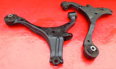 03 04 05 HONDA CIVIC FRONT LOWER CONTROL ARM LCA SET PAIR BOTH 1.7L SOHC OEM