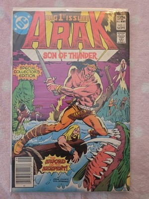 Arak Son Of Thunder #1 DC Comics Good Condition 1981