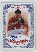 2021 Onyx Vintage Extended Blue Ink Auto /400 Maddux Bruns #EAMB Auto 0r8o