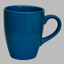 6 X TEAL GREEN Tea Coffee Nordic Ceramic Cup Mug, Cafe Style 330ml