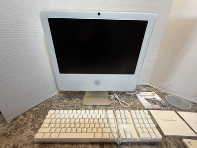 Apple iMac G5 17” A1058 2.0GHz 1GB 160GB w/ Keyboard Mouse Tested