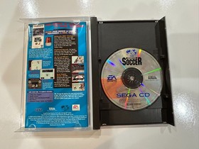 FIFA International Soccer (Sega CD, 1994) CIB Complete w Manual + Reg + Foam NM~