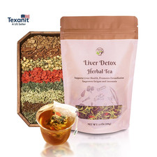 Liver Detox Herbal Tea, Liver Cleanse Detox Tea Blend with Milk Thistle, Dandeli