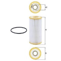 ÖLfilter FüR Audi Q5 8R FYB FYG FYT 2.0 09 Bis 26 Mahle Neu Original