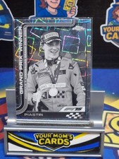 2025 Topps Chrome Formula 1 F1 Oscar Piastri Winner Azerbaijan GP #109 B&W Laser