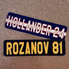 Bookmarks Inspired by Heated Rivalry Hollander 24 and Rozanov 81 Double Sided