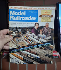 Model Railroader Magazine January 1989 - 55th...