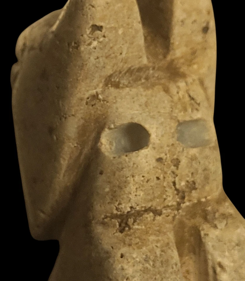 Carved Stone Netsuke from China or a Pre-Columbian Deitie from the Taino People  - Image 4 of 4