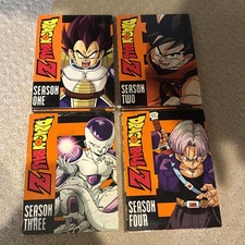 Dragon Ball Z Remastered DVDs anime Lot Seasons 1-4