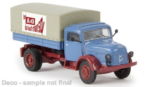 Brekina 58047 - 1/87 Steyr 380 PP, A&O Food, 1950 - New