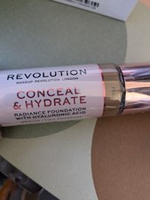 Image of Revolution Conceal & Hydrate Full Coverage Foundation -Shade F0.5  for fair skin