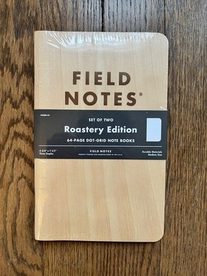 Field Notes Starbucks Reserve Roastery Edition Set 2 Grid Notebooks FNSBR-01