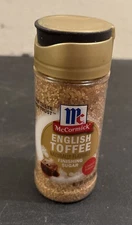 McCormick Finishing Sugar English Toffee LIMITED EDITION 3.81 oz