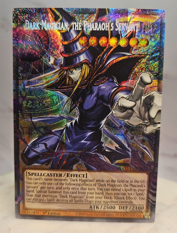 Dark Magician the Pharaoh's Servant (English) - Starlight Overframe Custom Card