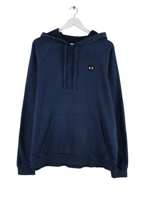 Under Armour Logo Patch Hoodie Blau L Herren