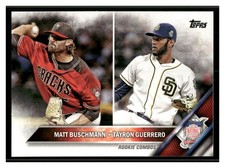 2016 Topps Update #US147 Matt Buschmann / Tayron Guerrero Baseball Card 34609