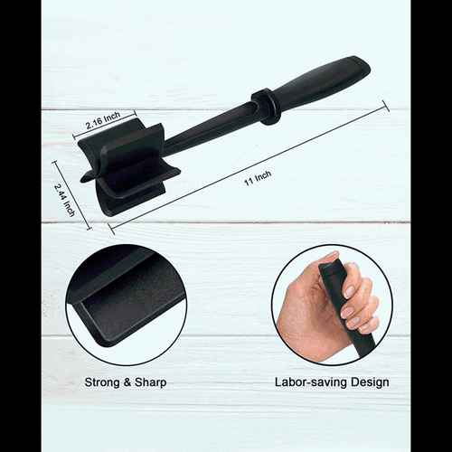 Heat Resistant Meat Chopper Masher And Smasher For Hamburger Meat Ground Beef - Picture 6 of 6