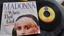 7 SINGLE MADONNA - WHOS THAT GIRL - WHITE HEA...