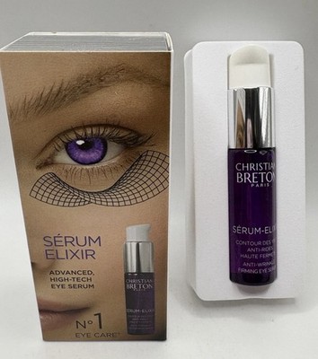 Christian Breton Serum Elixir Advanced High-tech N°1 Eye Care 0.45 oz New In Box