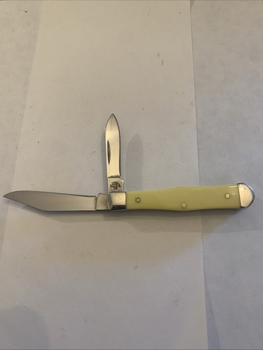 Case Knife 3225 1/2 Mini Coke Bottle Yellow Handle (228) - Picture 2 of 2
