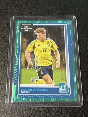 2025-26 Panini Donruss Road to FIFA World Cup 26' Viktor Gyokeres Teal #/199
