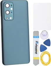 Green Acrylic Glass Back Panel Cover Replacement for OnePlus 9 Pro with...