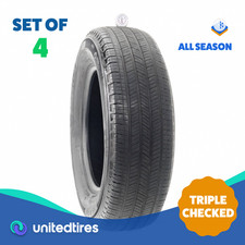 Set Of 4 Used 24570r17 Michelin Primacy Ltx 110t - 6.532 Set Of 4 Used 24570r17 Michelin Primacy Ltx 110t - 6.532