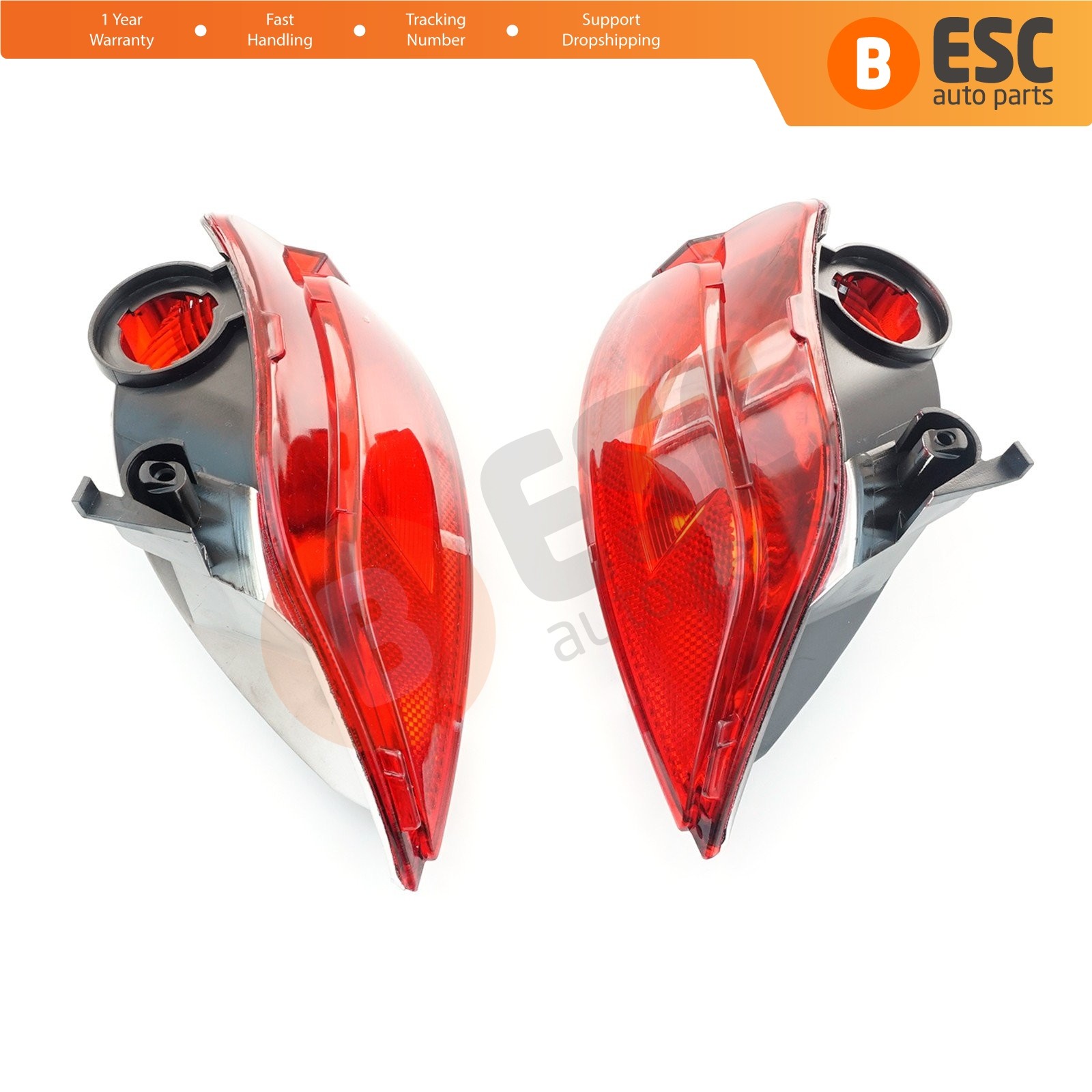 Rear Fog End Light Lamp Lens 265855907R for Renault Megane MK4 Sedan Scenic MK4