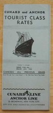 CUNARD & ANCHOR LINE 1934 Interior Photos