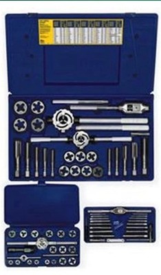 IRWIN Tap And Hex Die Set, Metric, 66-Piece (97312)