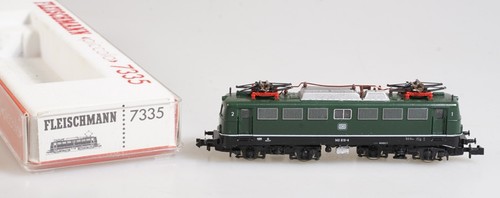 (0866) Fleischmann 7335 E-Lok Baureihe 140 819-4 DB grün Spur N geprüft | Condition: Gebraucht