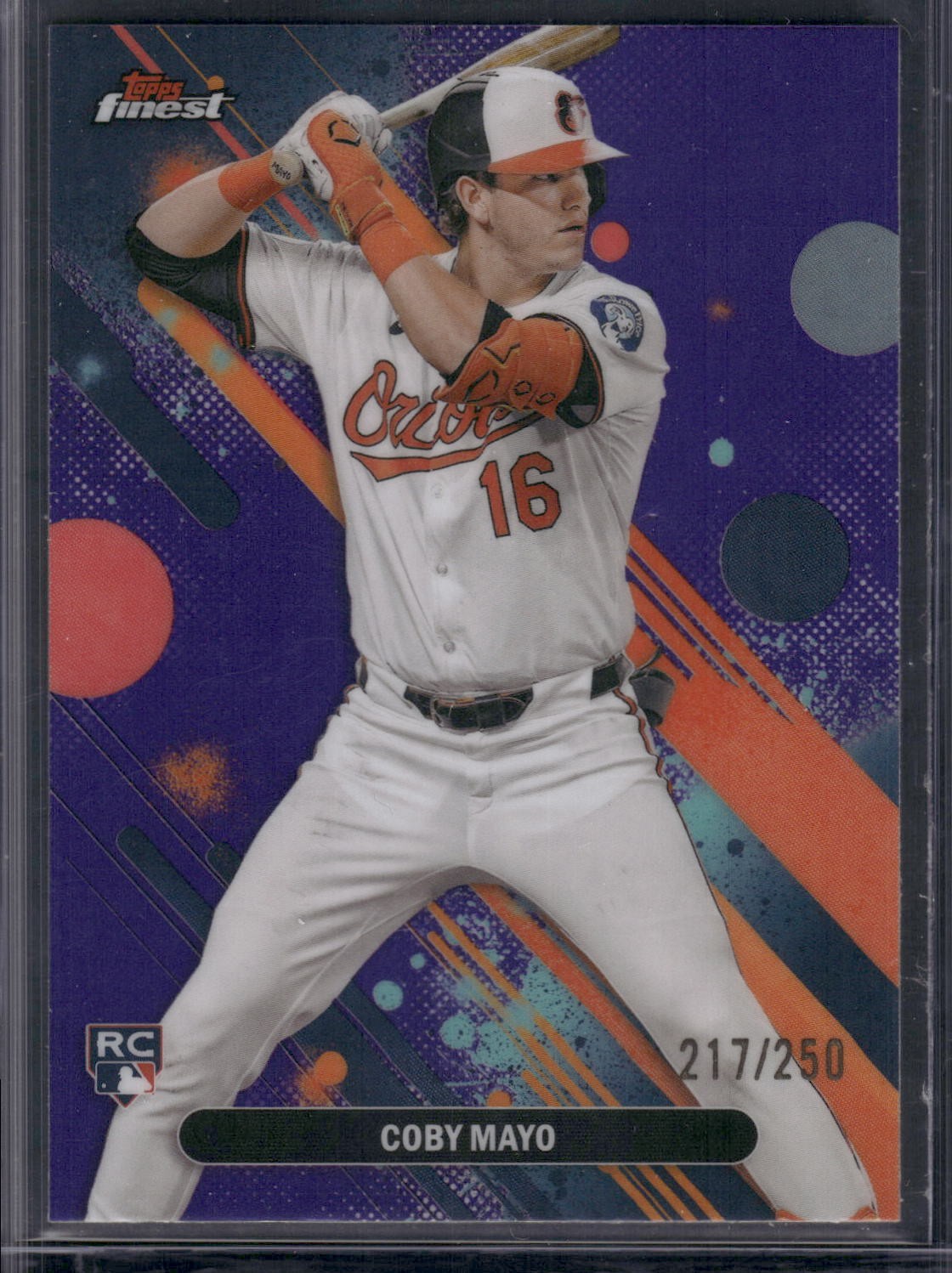 2025 Finest Coby Mayo Purple RC /250 #26