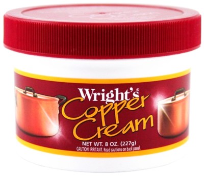 COPPER CREAM Paste cleaner Clean Polish Shine Restore Cookware Jewelry Wright's