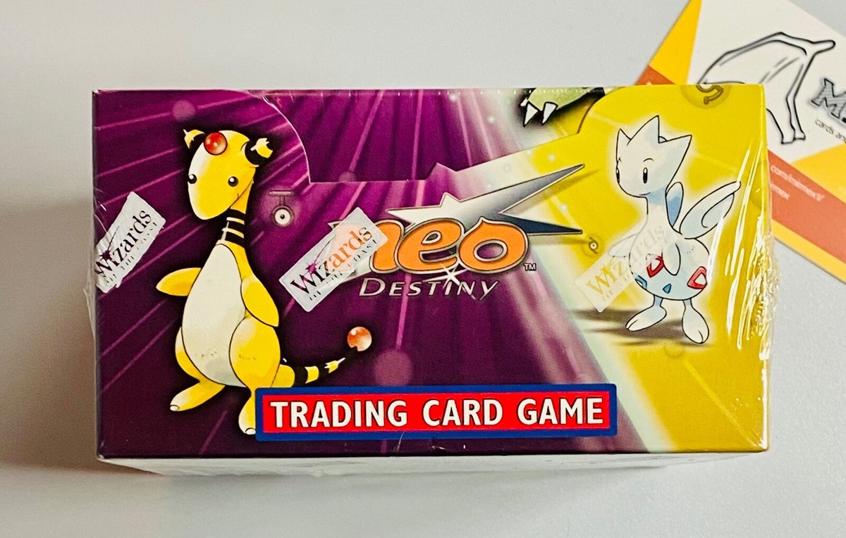 Pokemon Neo Destiny 1st edition Booster Box English Sealed
