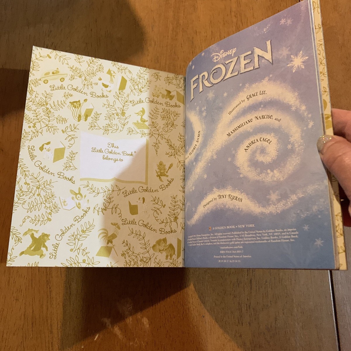 洋書 Disney Frozen a Little Golden Book 91ZpgHidhgL._UF350,350_QL50_.jpg
