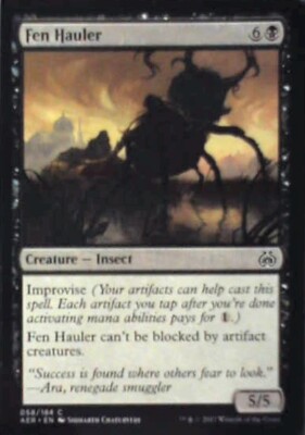 Fen Hauler - Aether Revolt: #58, Magic: The Gathering Nm R149