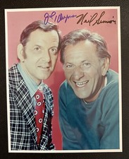 Jack Klugman & Neil Simon Signed Autographed Photo The Odd Couple