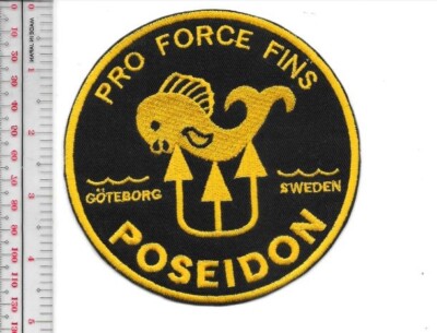 SCUBA Diving Sweden Poseidon Pro Force Fins Sverige Dykning Goteborg NO TARIFF