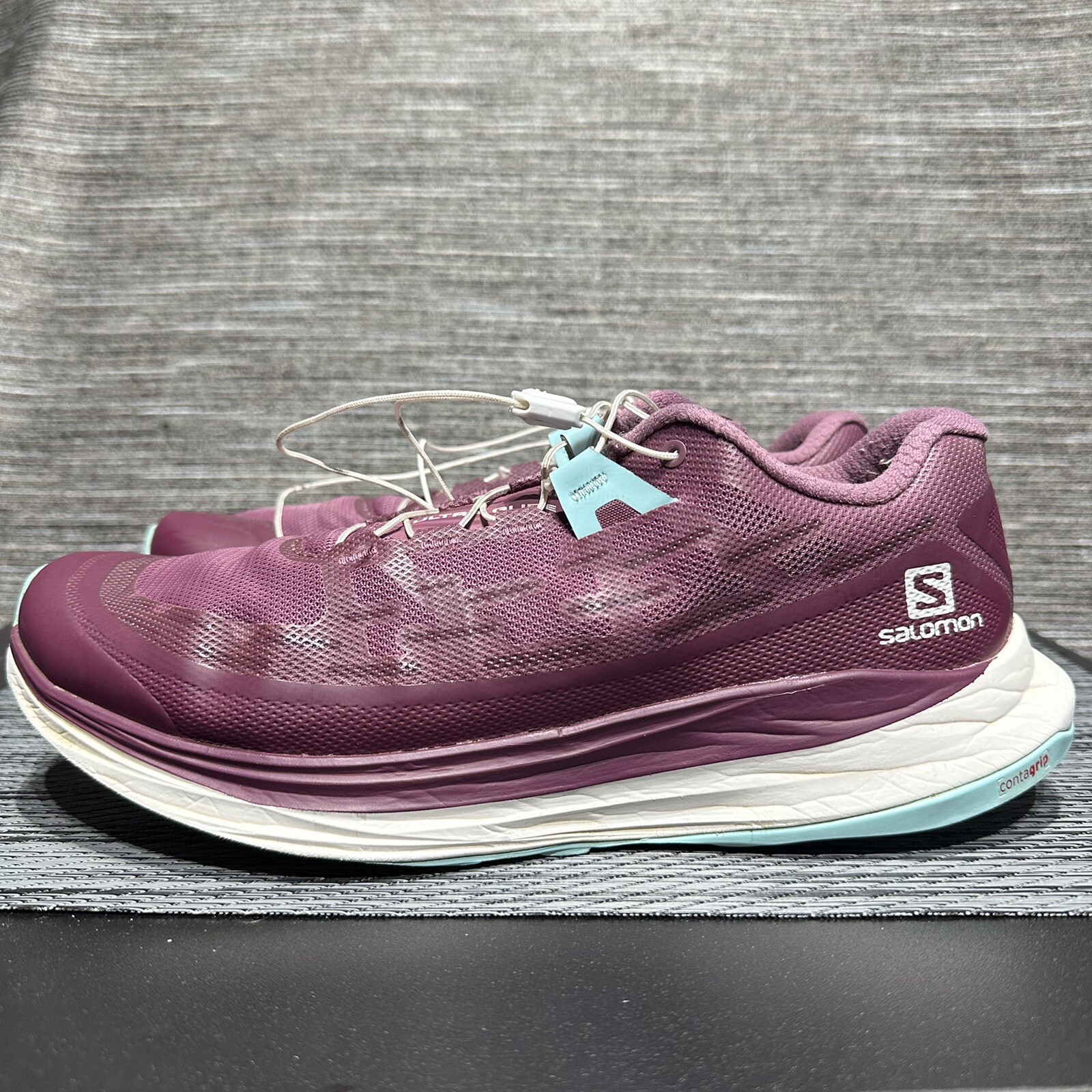 Salomon Ultra Glide Ortholite Impressions scarpe da trekking donna 9 viola bianco