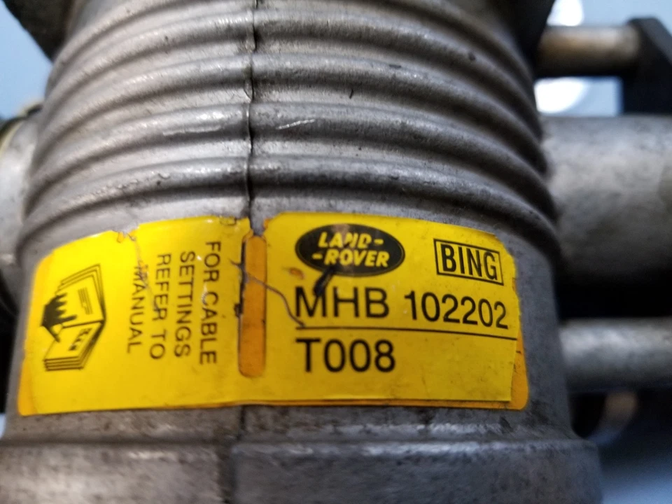 1999-2000-01-02-03-2004 LAND ROVER DISCOVERY ДРОССЕЛЬНАЯ ЗАСЛОНКА ТЕЛА MHB102202 0280122016 - Изображение 3 из 4